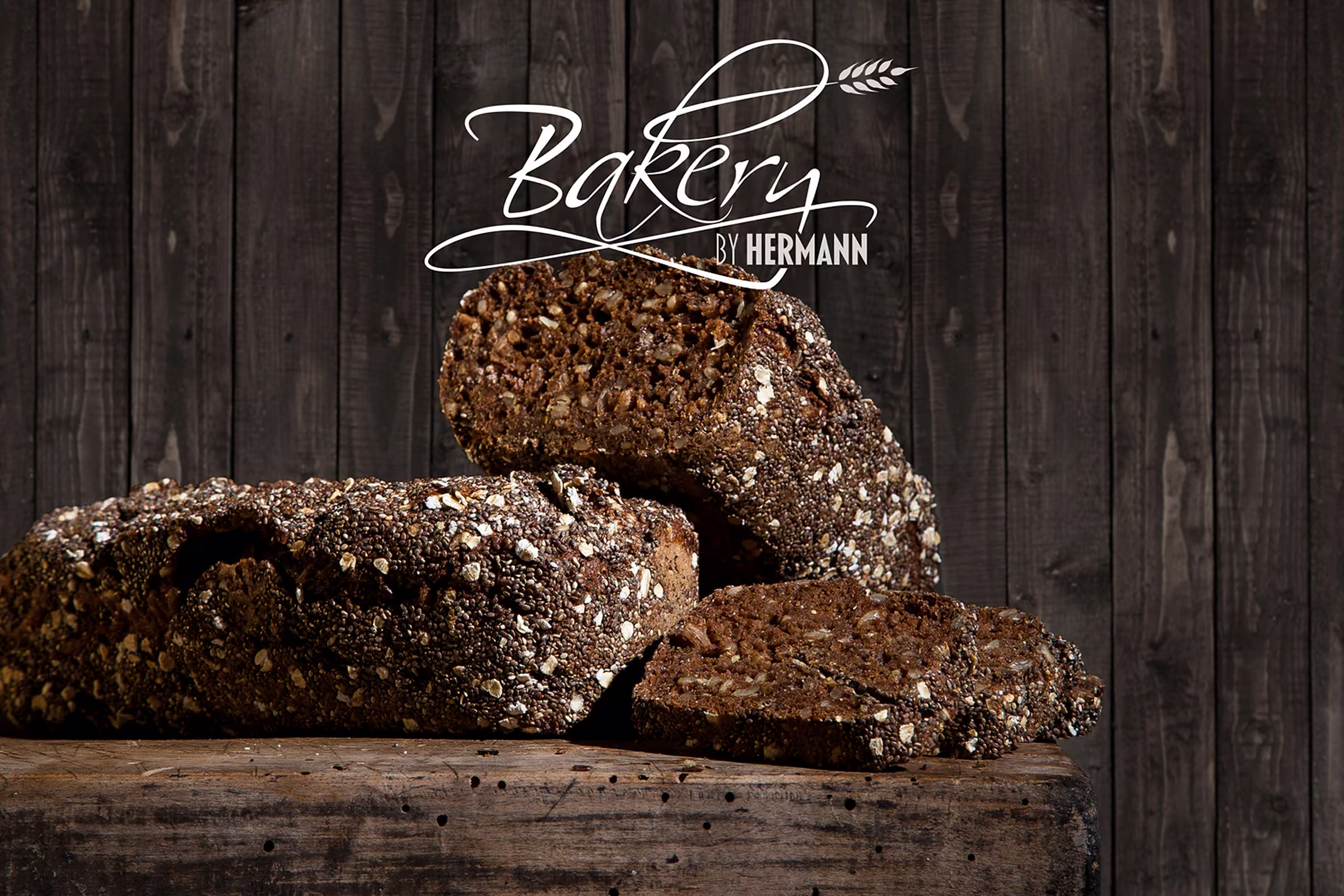 Produktfoto af müslihaps til Bakery by Hermann med logo
